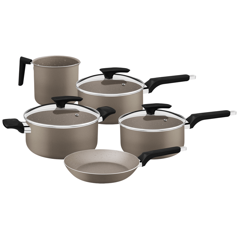 Batería de Cocina 5 Piezas Milazzo Mod. 28599