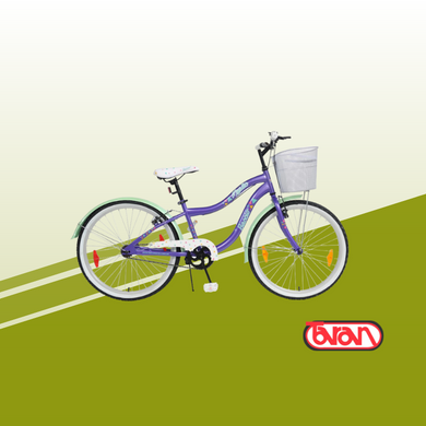 Bicicleta Baccio Mystic Rodado 24 para Niña