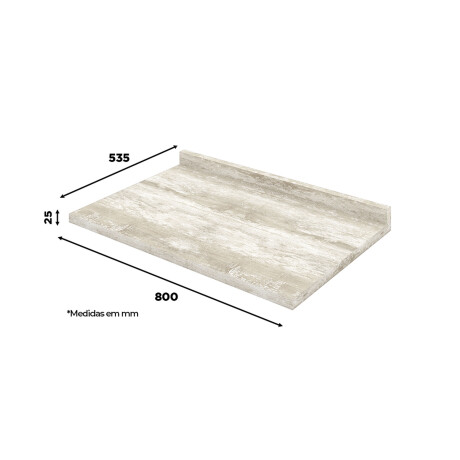 Tapa para Bajomesada Americano 80 cm Divino