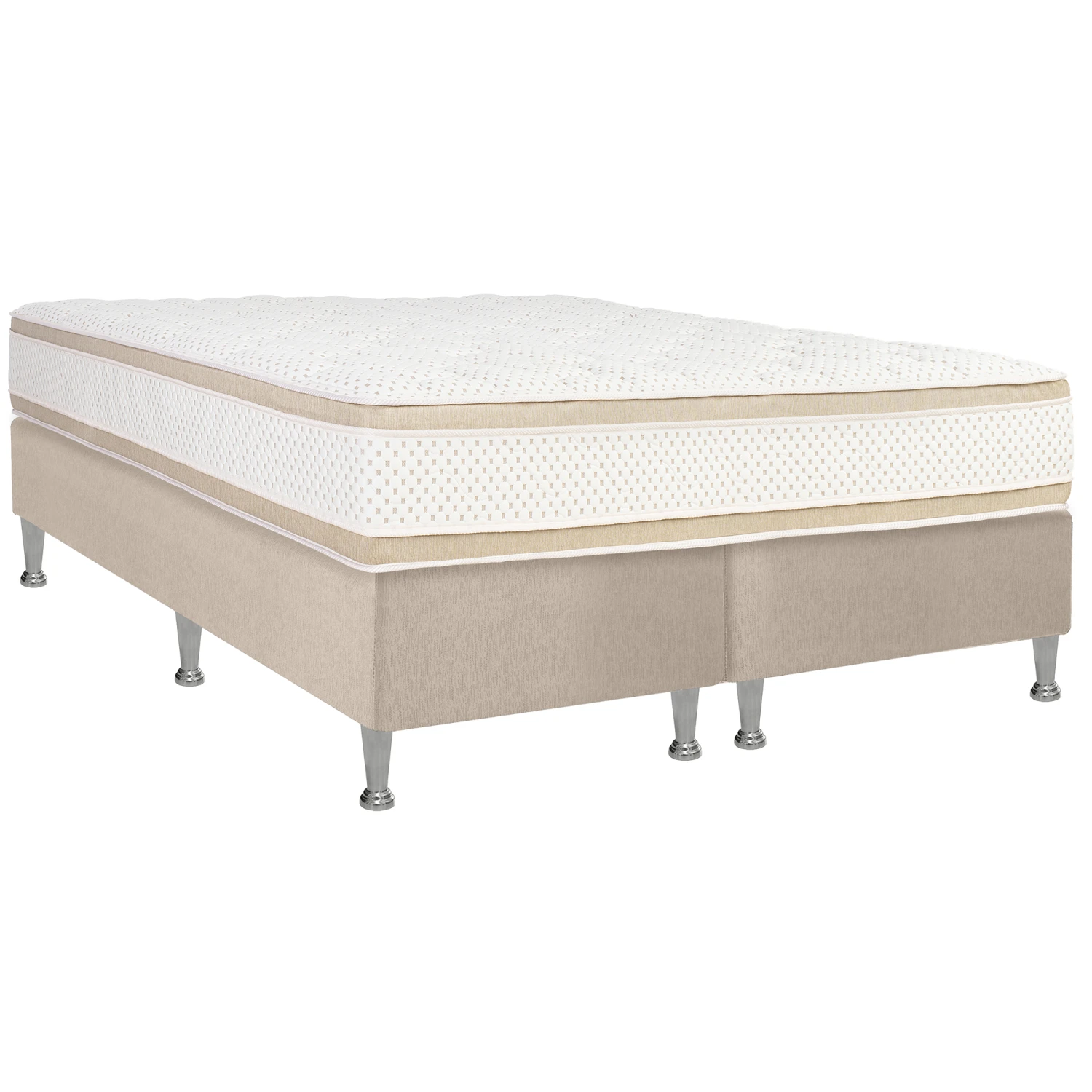 Conjunto Sommier Garden 158x198x30 Divino