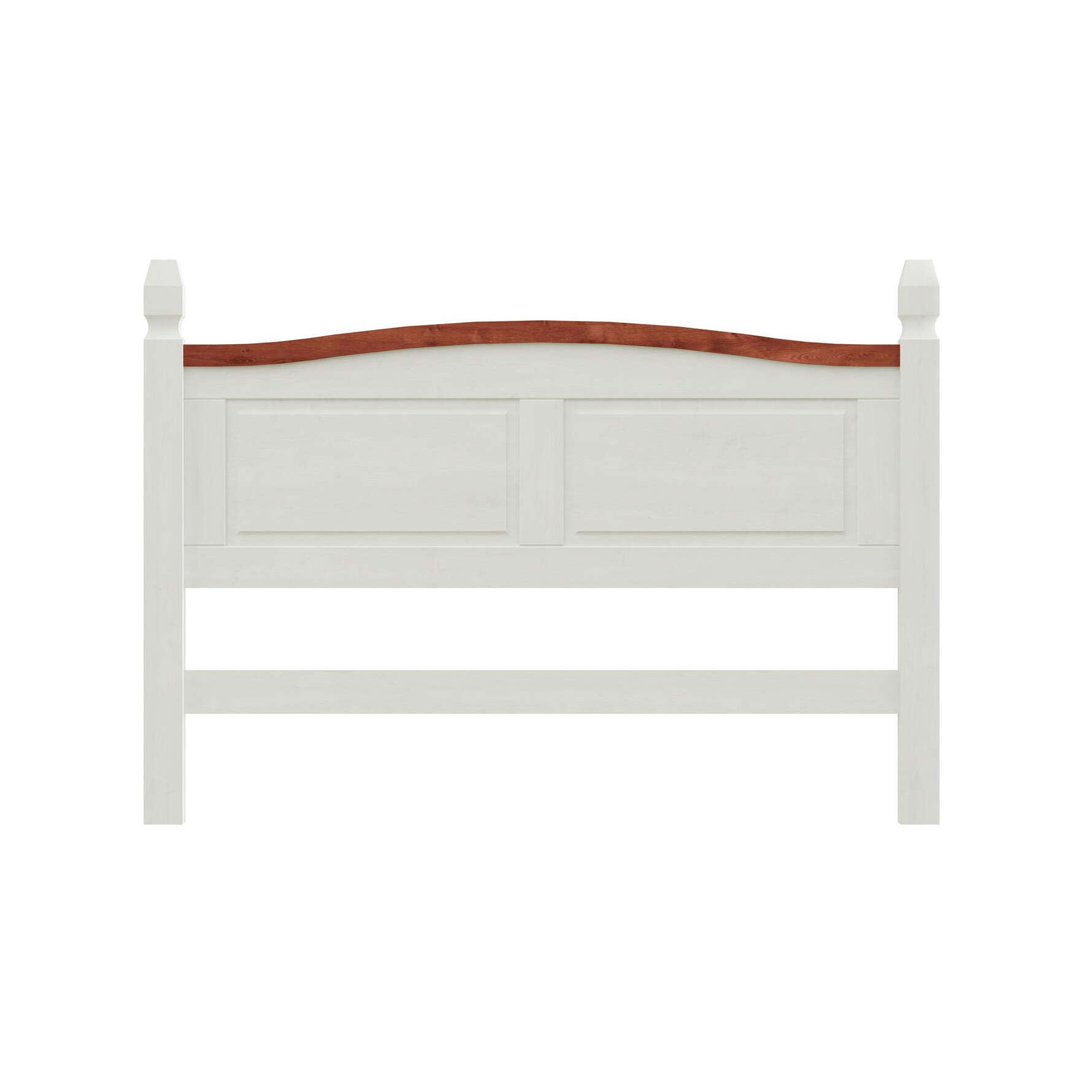 Respaldo de Cama VB386 Línea Mexicana Blanco Gisbon