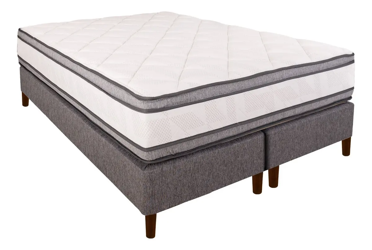 Conjunto Sommier Marsella 158x198 Divino