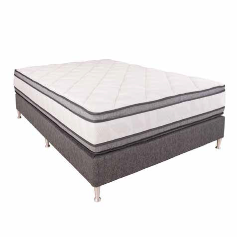 Conjunto Sommier Marsella 138x188 Divino
