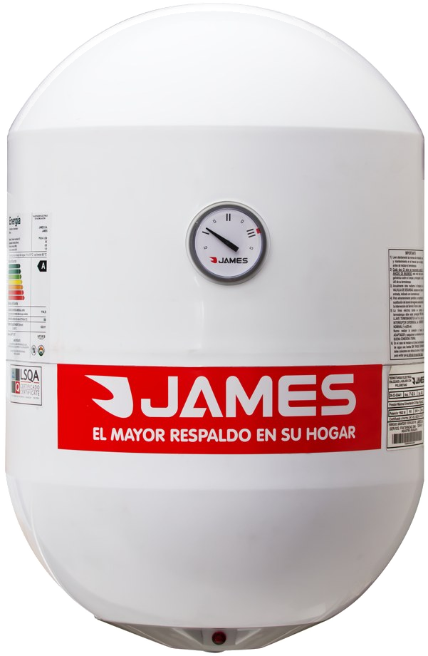 Termotanque James Cilíndrico 40 Litros Eficiencia A