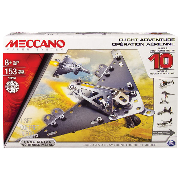 Set Meccano 10 Modelos Jet
