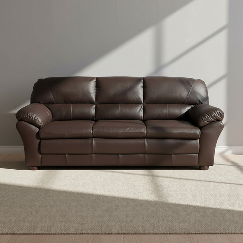 Sillón Divino Florencia 3 Cuerpos de Cuero