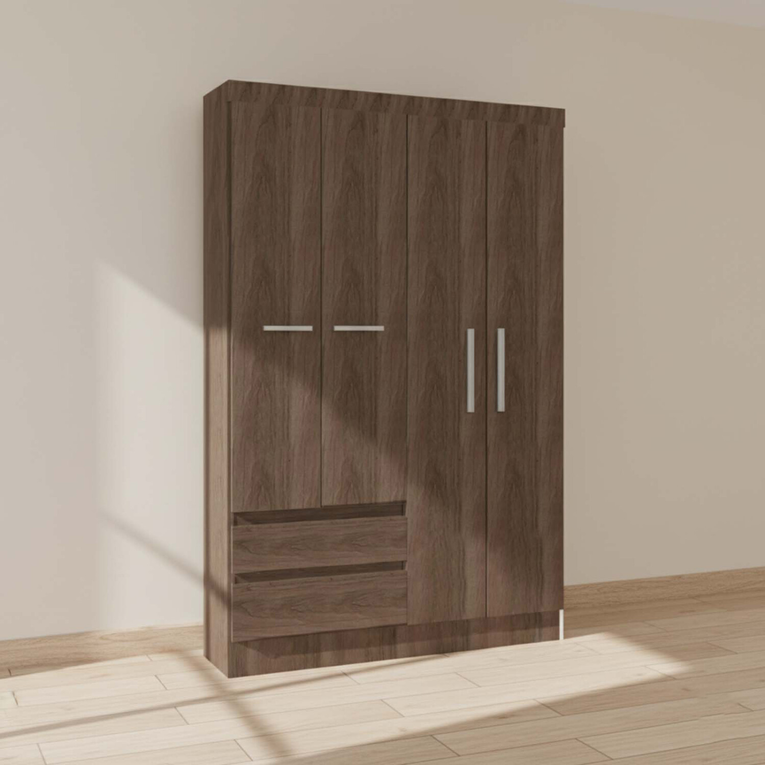 Placard Viena 4 Puertas Malbec