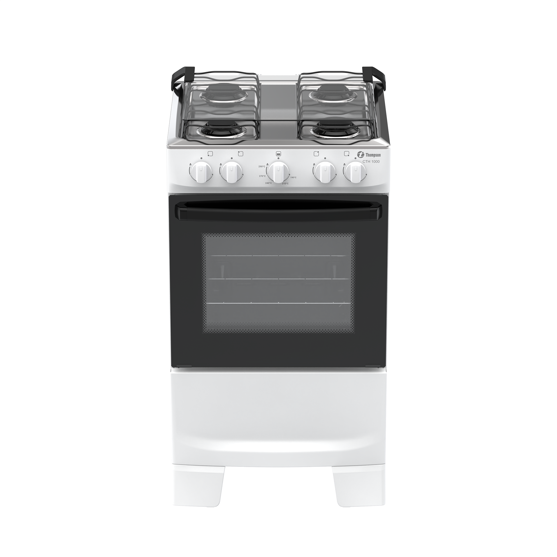 Cocina Super Gas CTH 1000 Blanca/Negra/Titanium Thompson