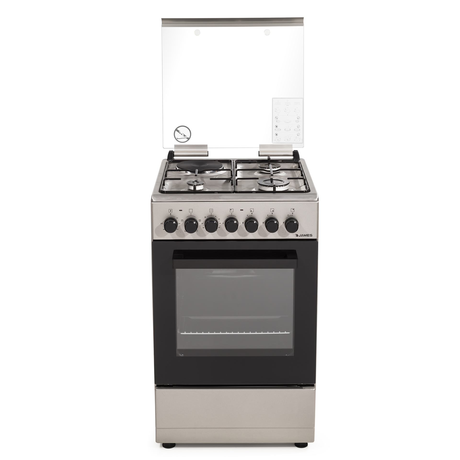Cocina Combinada James C-211 A TKS Inox 3+1