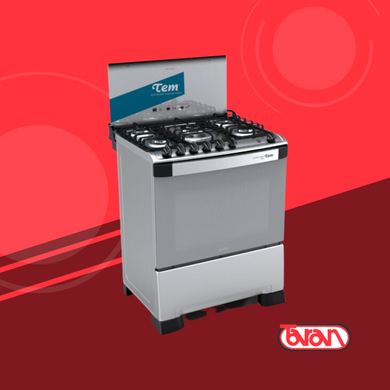 Cocina Super Gas Celebración Plus 5 Hornallas con Grill Eléctrico Tem