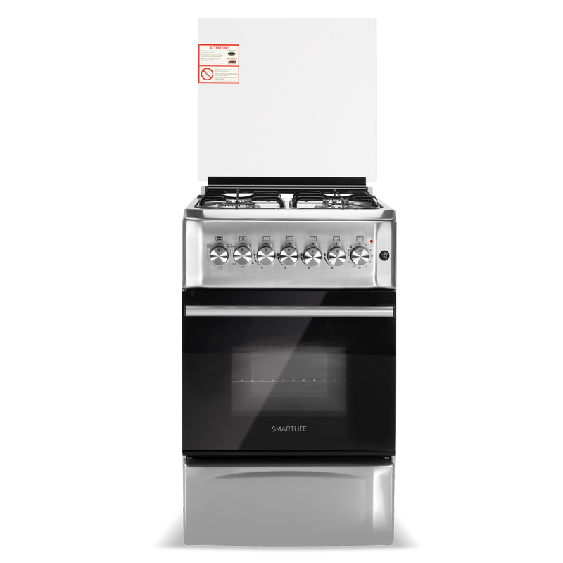 Cocina Combinada Silver Smartlife KS5055C