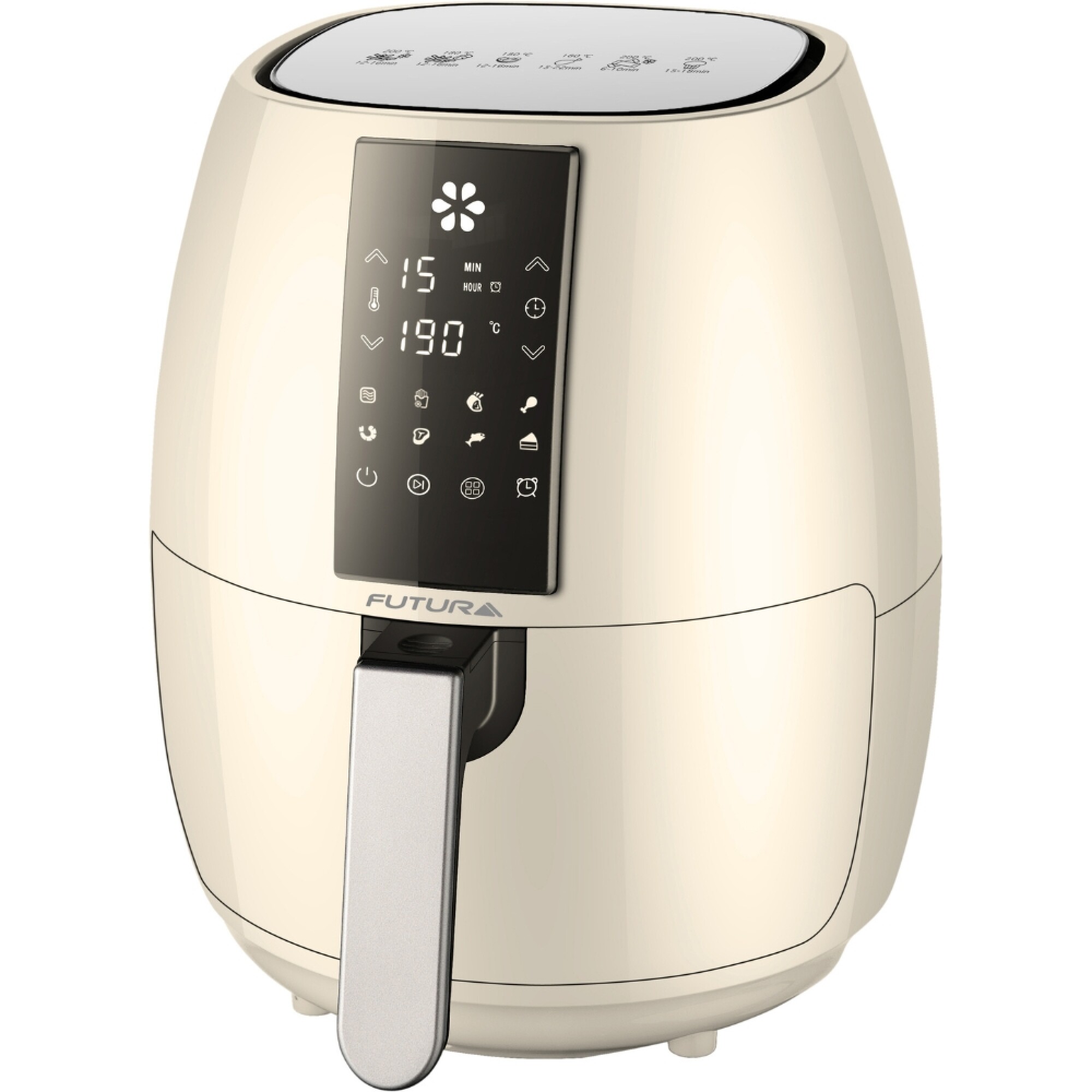 Freidora sin Aceite Digital Futura Marfil AF50DI