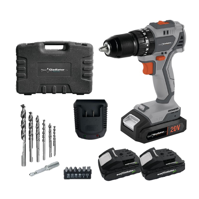 Taladro Percutor Gladiator Pro TPG813/20