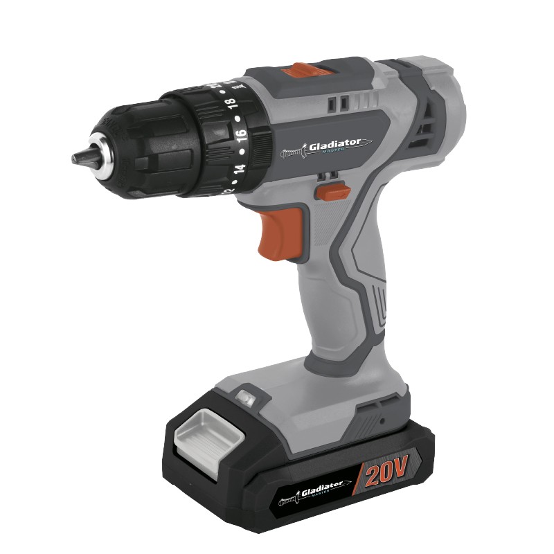 Taladro Percutor Gladiator 20V TPG613