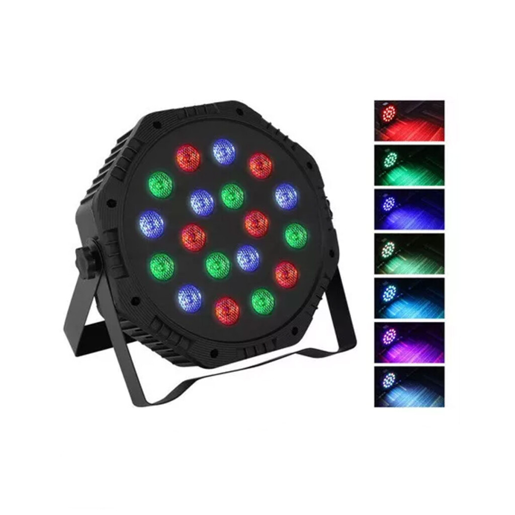 Tacho de Luces LED RGB 18 Leds Artec DW001