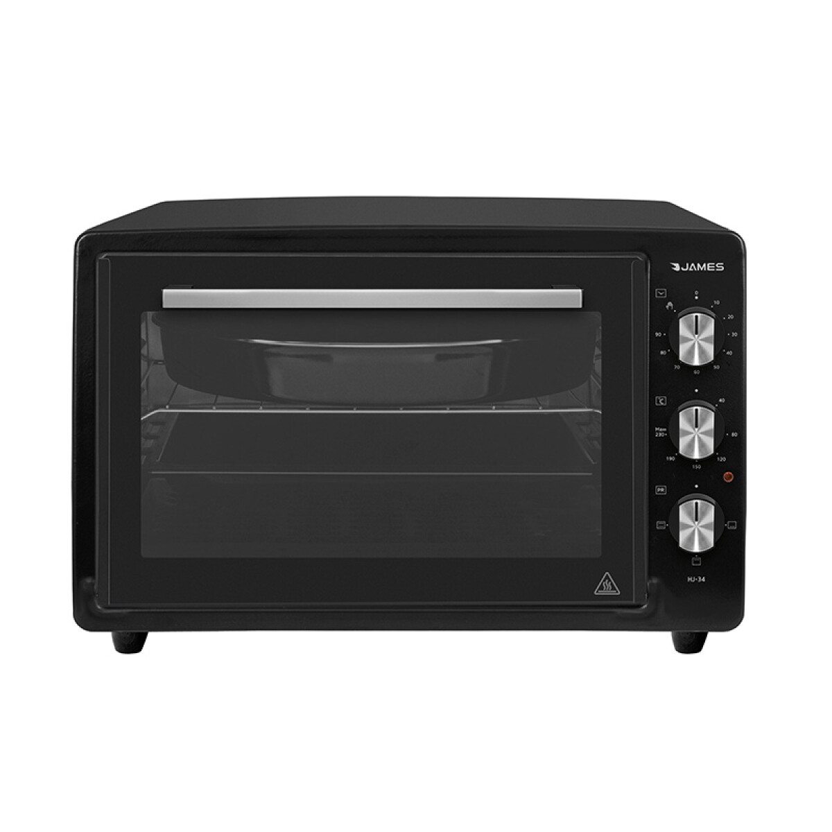 Horno Eléctrico James Negro 34 Litros HJ34