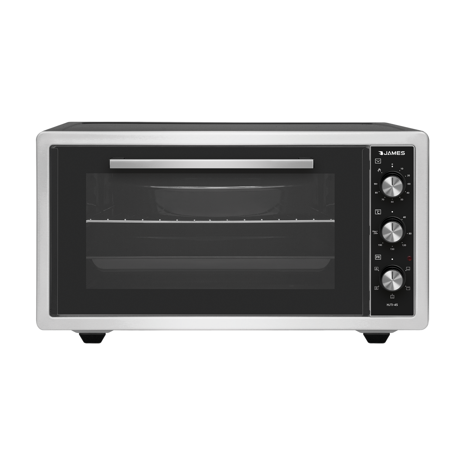 Horno Eléctrico de Sobremesa James Inox 45 Litros HJTI45