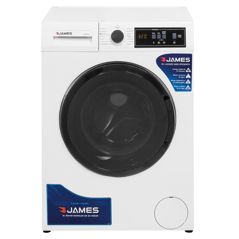 Lavarropas James LR6990 Blanco