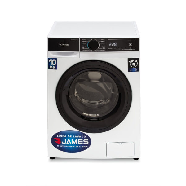 Lavarropas James LR1016 Blanco 10.5kg Inverter G4