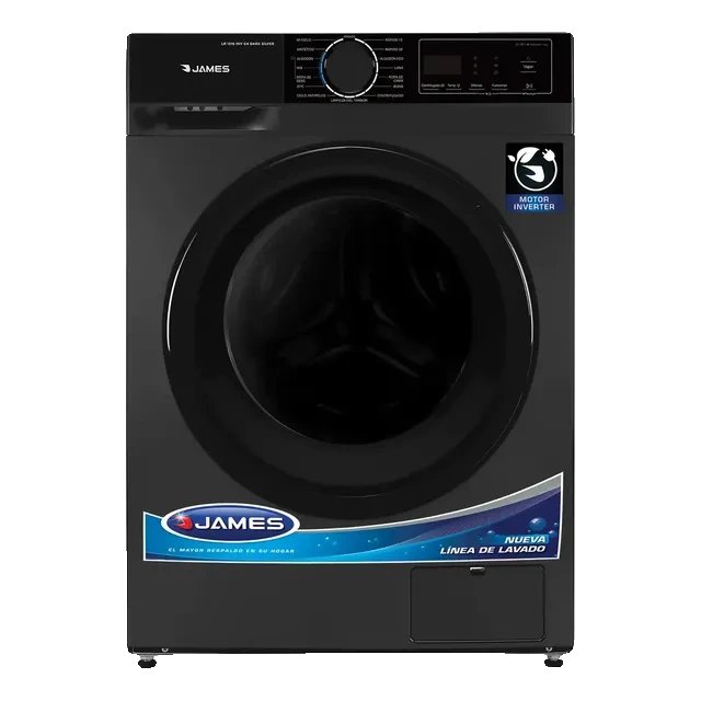 Lavarropas James LR 1016 Inverter 10.5 Kg Dark Silver G4