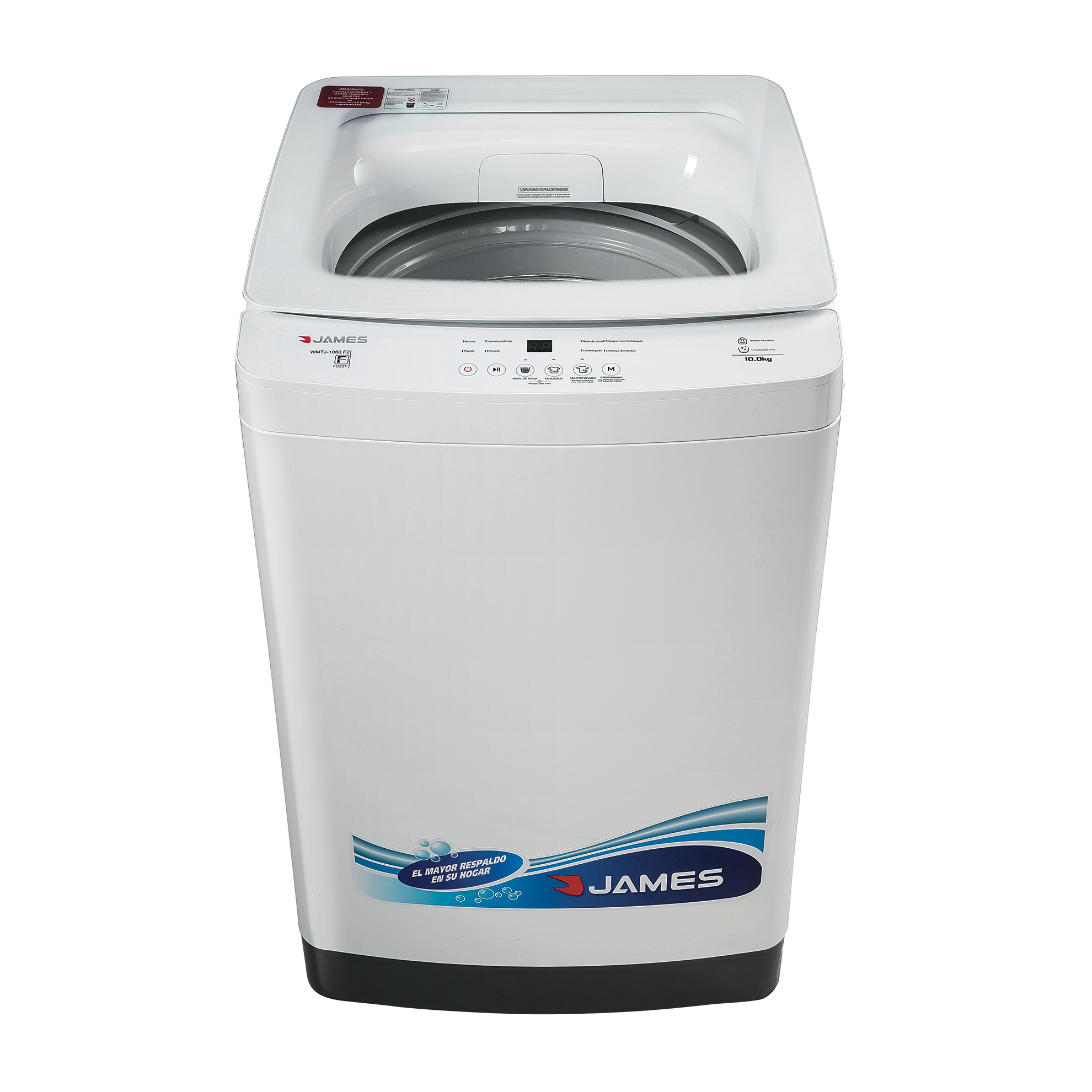 Lavarropas James Carga Superior WMTJ-1080 F2