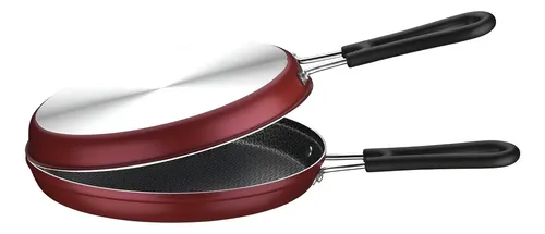 Omeletera Doble Loreto 24 cm Bordeaux