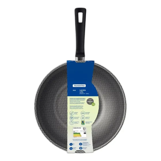 Wok Tramontina Loreto 28 cm