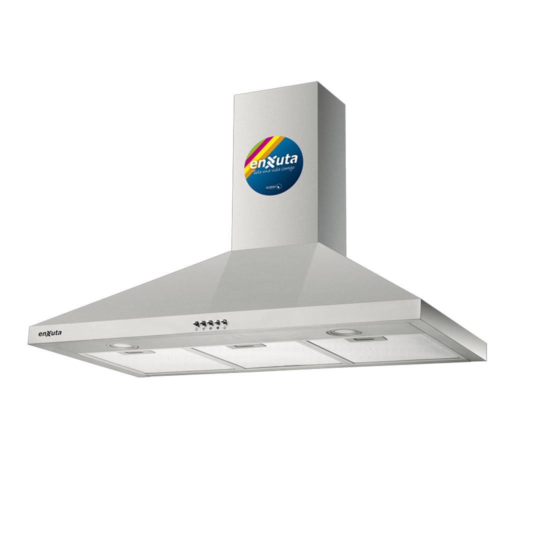 Campana Extractora Enxuta Inox 750m³/h