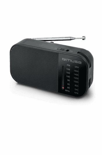 Radio de Bolsillo Muse M025R AM/FM