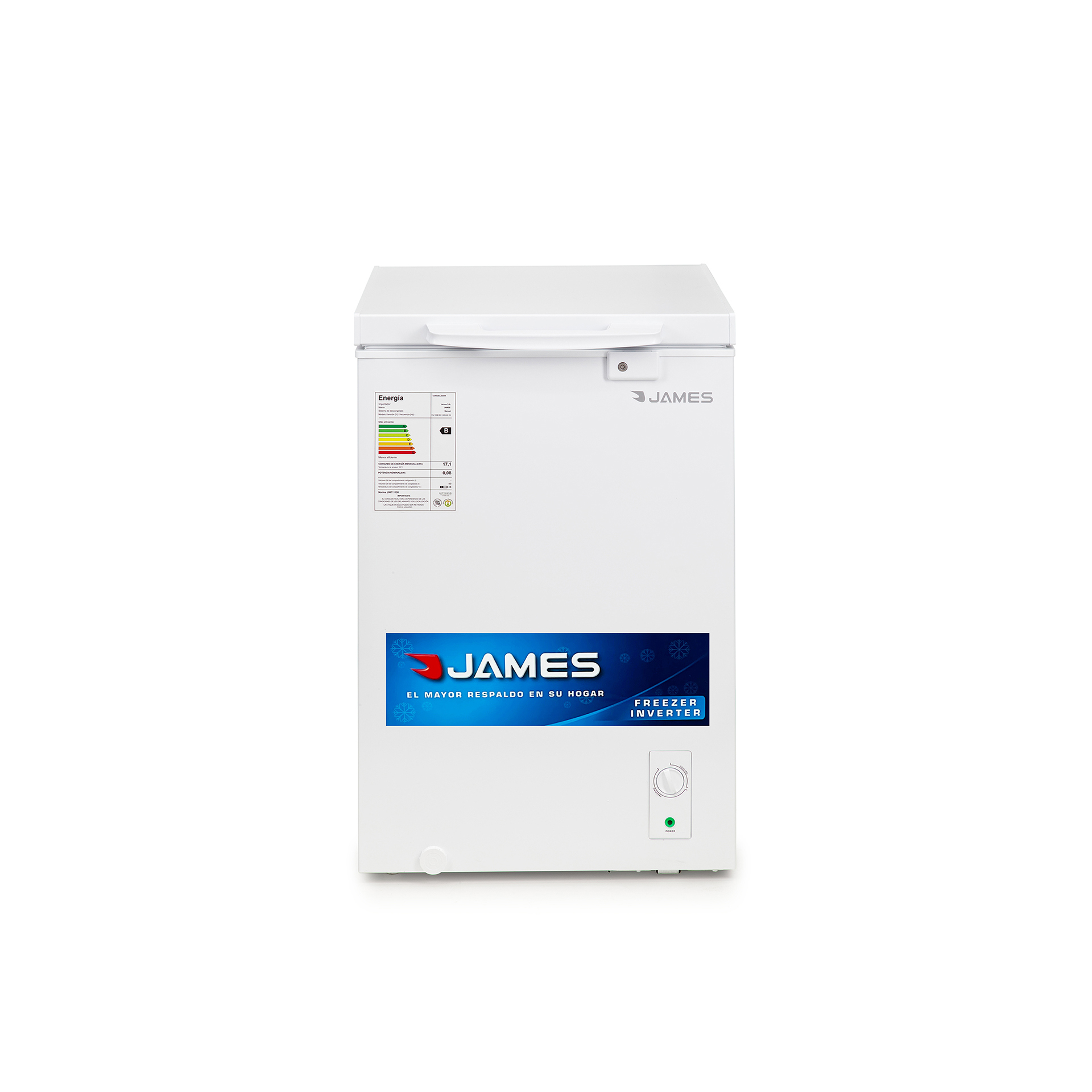 Freezer Horizontal James FHJ 100M Inverter 99 Litros