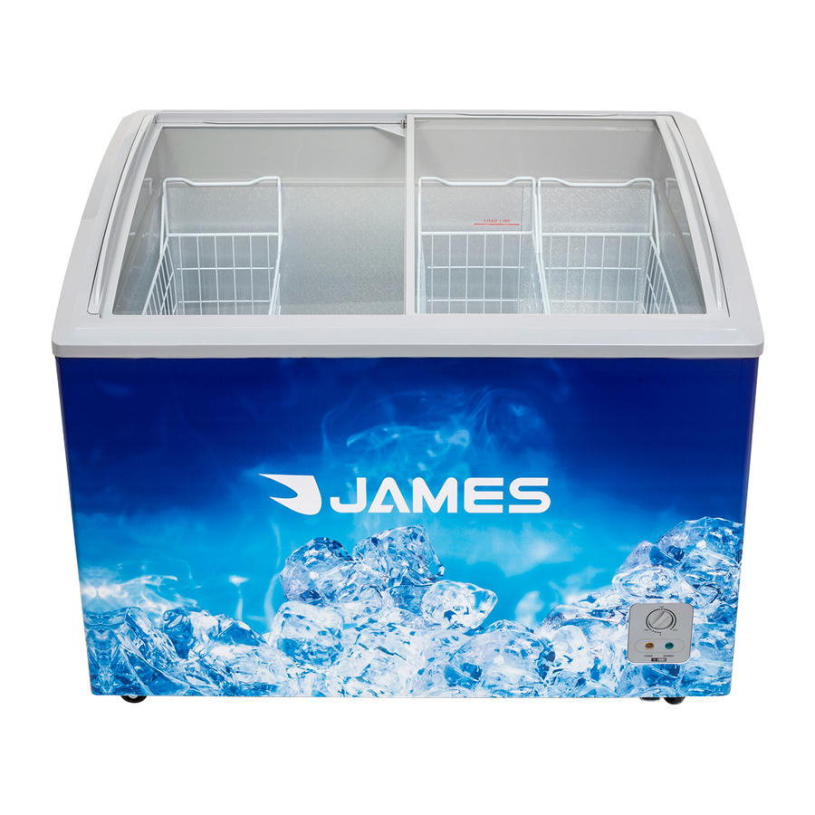 Freezer Horizontal Comercial James FHC330