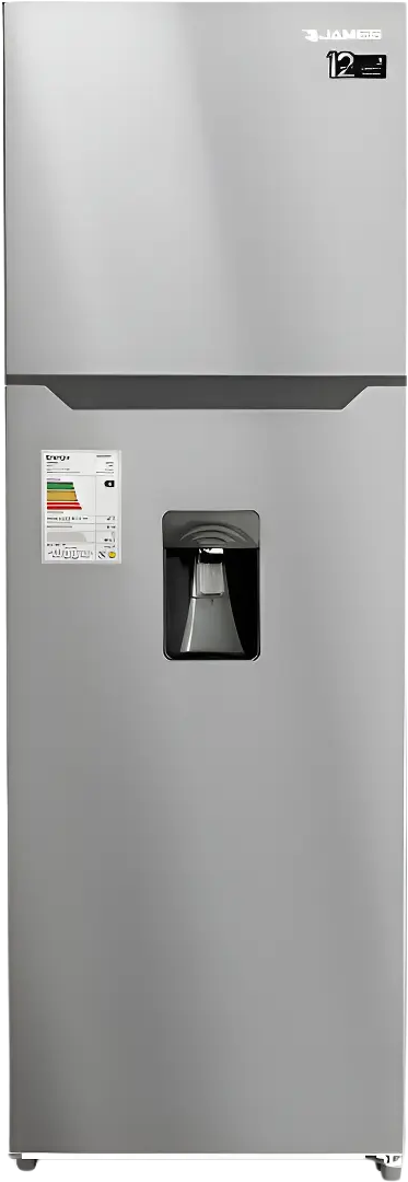 Refrigerador James RJ401 Frío Seco Inverter Inoxidable con Dispenser