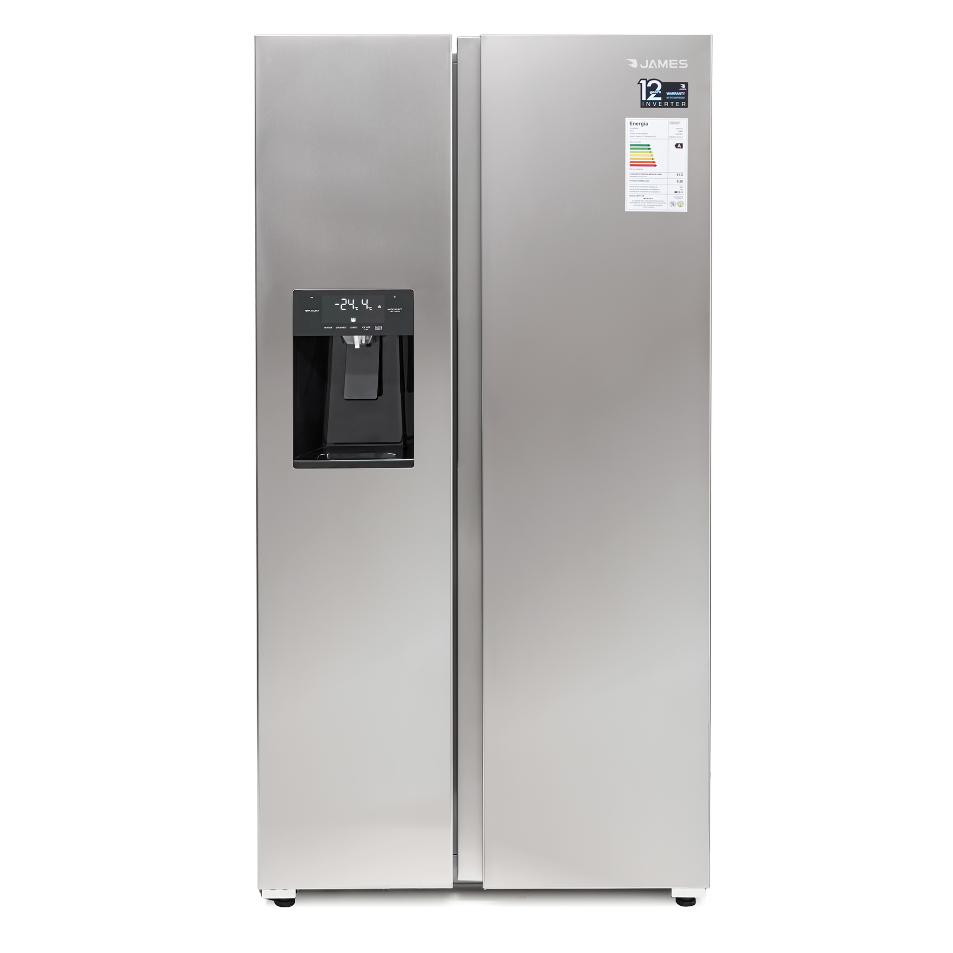 Refrigerador Side by Side James RJ30M Inverter