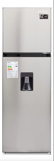 Refrigerador Frío Seco James RJ301 Inox con dispensador 