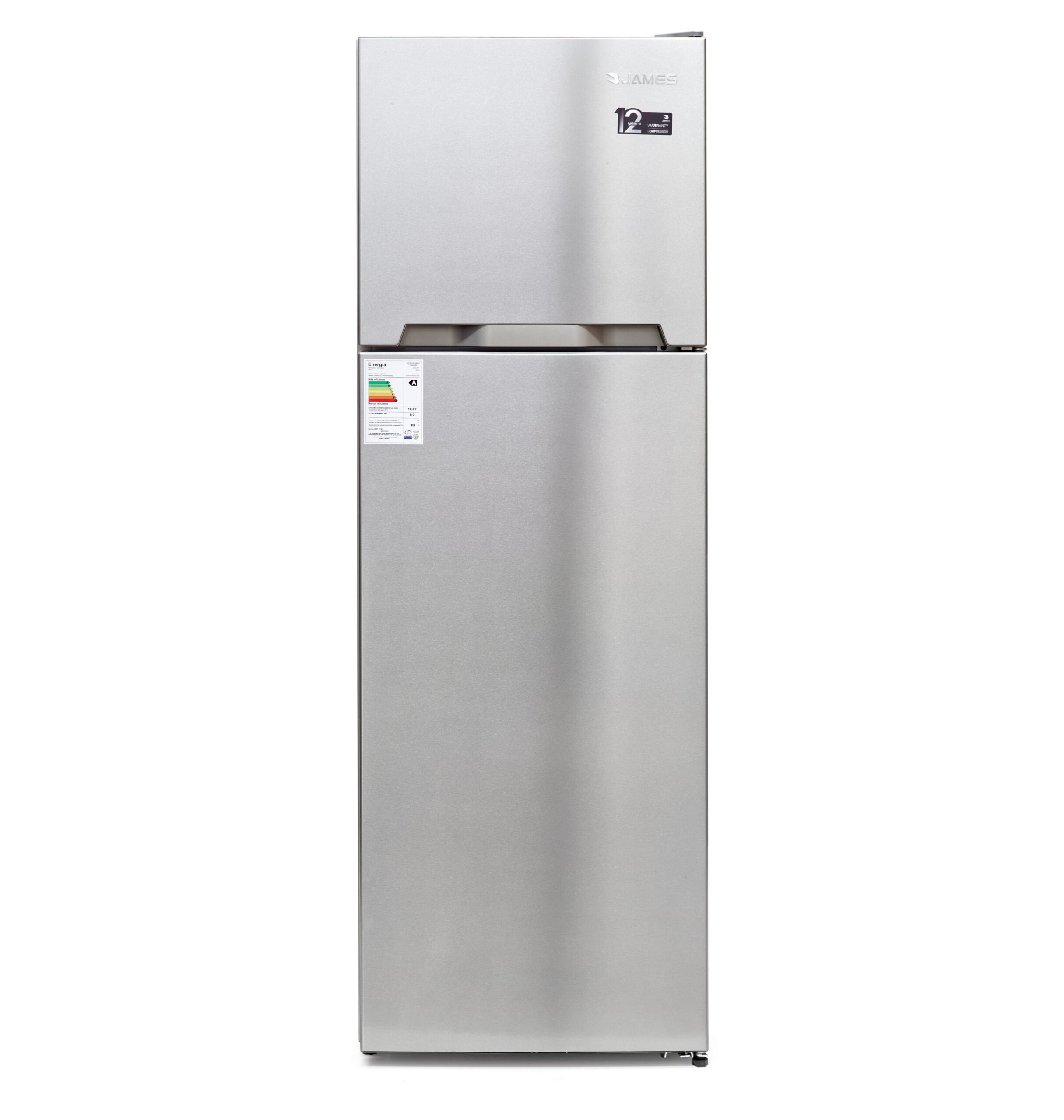 Refrigerador James RJ 405 Inverter Inoxidable