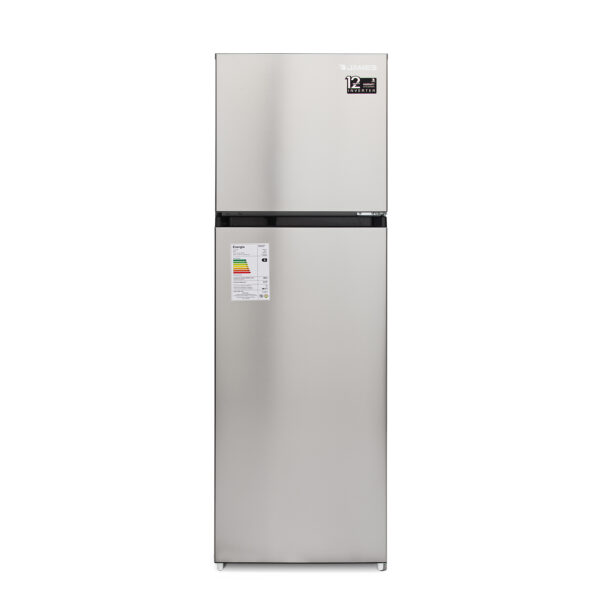 Refrigerador con Freezer James RJ301 Frío Seco Inox