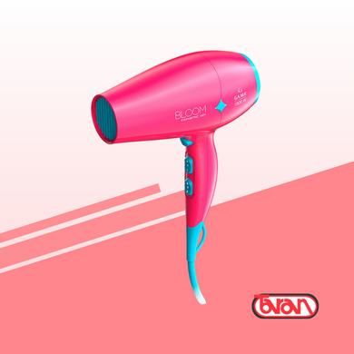 Secador de Pelo Gama Diamond Bloom Pink/Violet