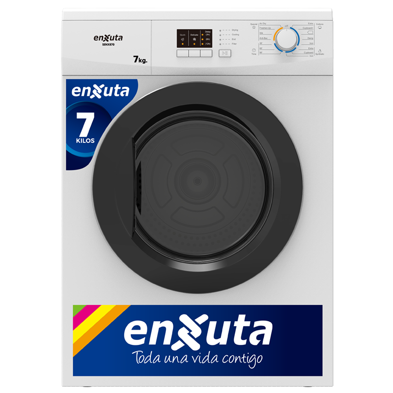 Secarropas Enxuta 7 Kg SENX870