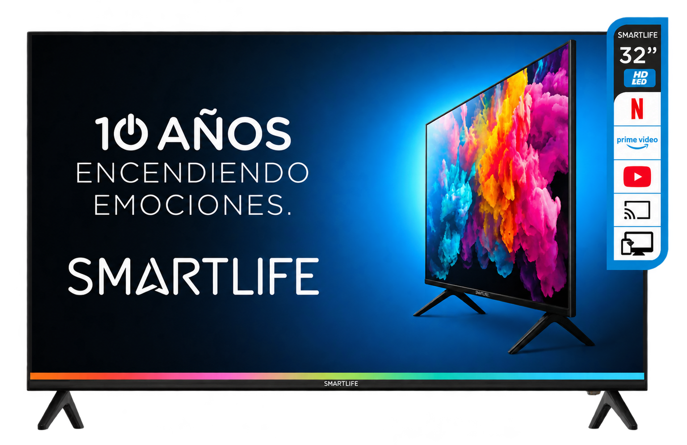 Smart TV Smartlife 32 Pulgadas TV32HDNX25