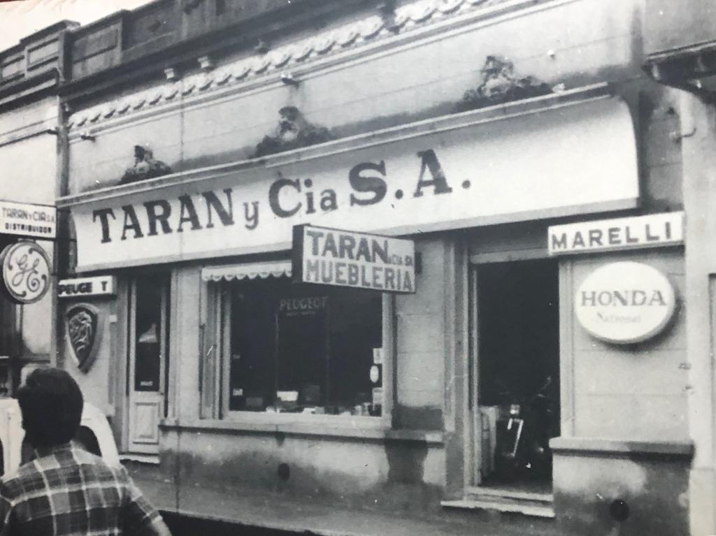 El local histórico de Taran y Cía. S.A. — mueblería y electrodomésticos