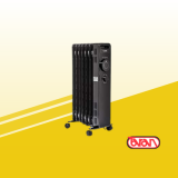 RADIADOR DE ACEITE NEGRO JAMES RA 1500 W G2