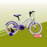 BICICLETA INFANTIL NIÑA BACCIO MYSTIC RODADO 16
