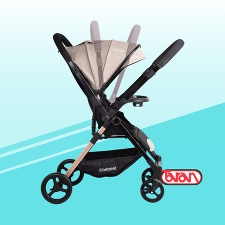 COCHE CITY CON MANILLAR REVERSIBLE BEBESIT 7435NE