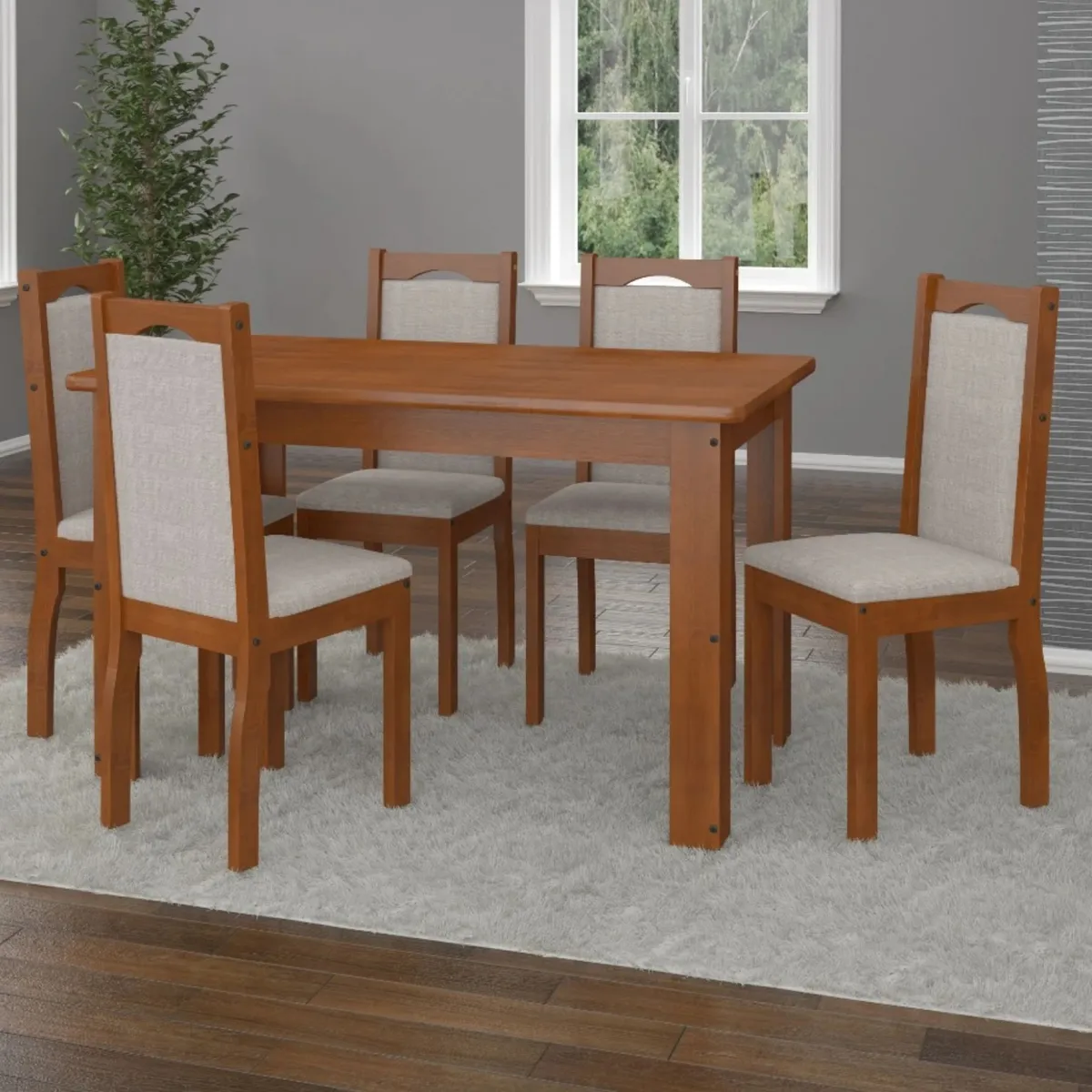 JUEGO DE COMEDOR LETICIA - Imagen 2