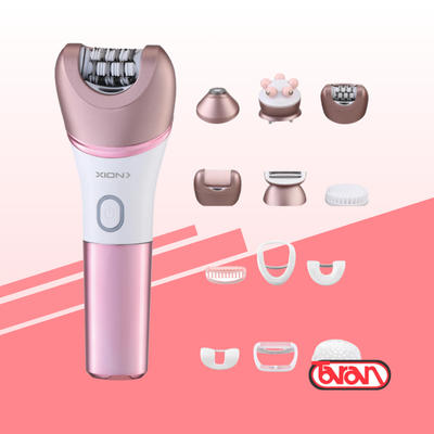 DEPILADORA INALAMBRICA 6 EN 1 XION XI-EPILATOR6X1