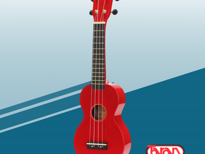 UKELELE SOPRANO ROJO MAHALO MR1RD