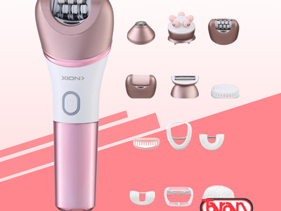 DEPILADORA INALAMBRICA 6 EN 1 XION XI-EPILATOR6X1