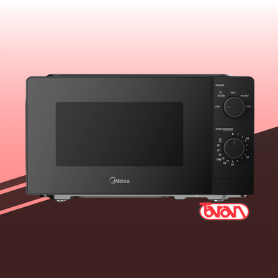 MICROONDAS 20 LITROS (COLOR NEGRO) MIDEA MM7P01-P02E0MB