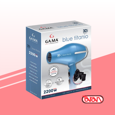 SECADOR GA.MA Blue Titanio 3D Therapy